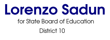Lorenzo Sadun for State Board of Education: District 10